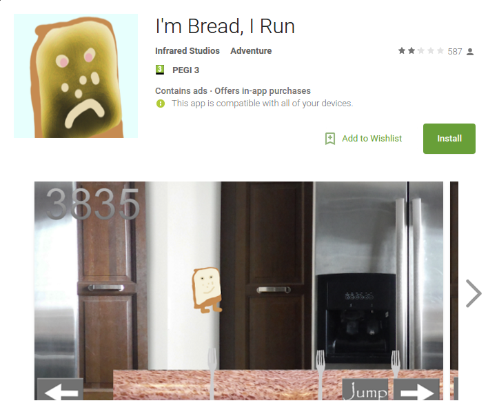 I'am bread I run
