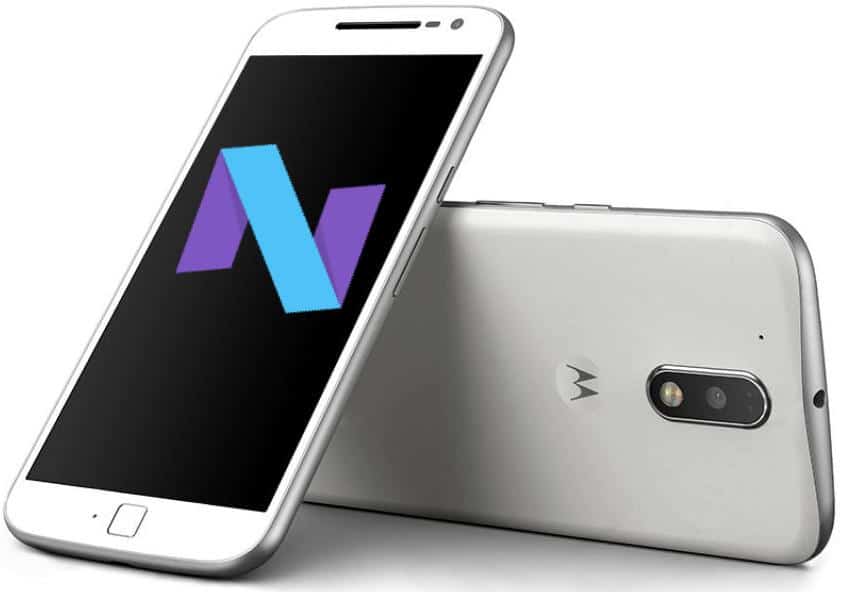 Moto G4 Plus con Android Nougat