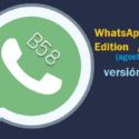 WhatsApp B58 Edition APK v13.2 (agosto 2018)