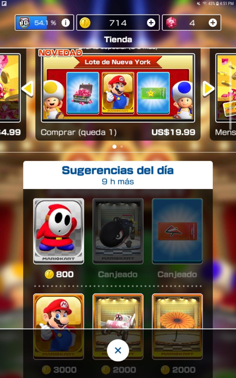 Mario Kart Tour para Android y iOS: Descarga v1.1.0 2