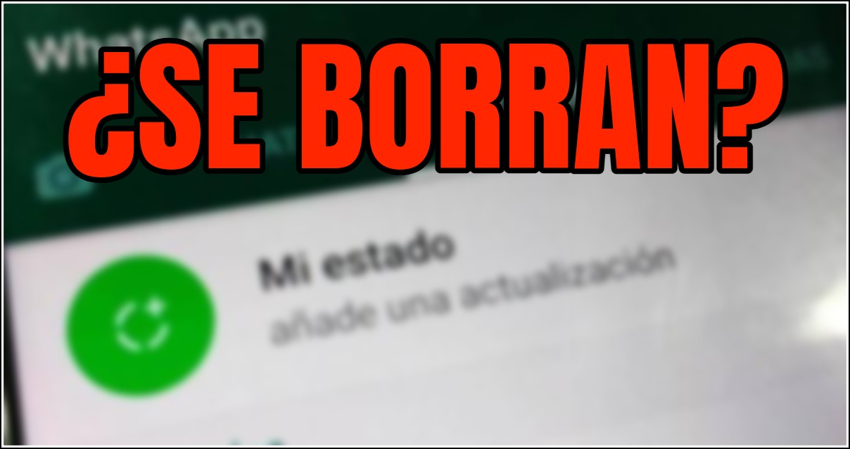 si desinstalas whatsapp se borran los estados