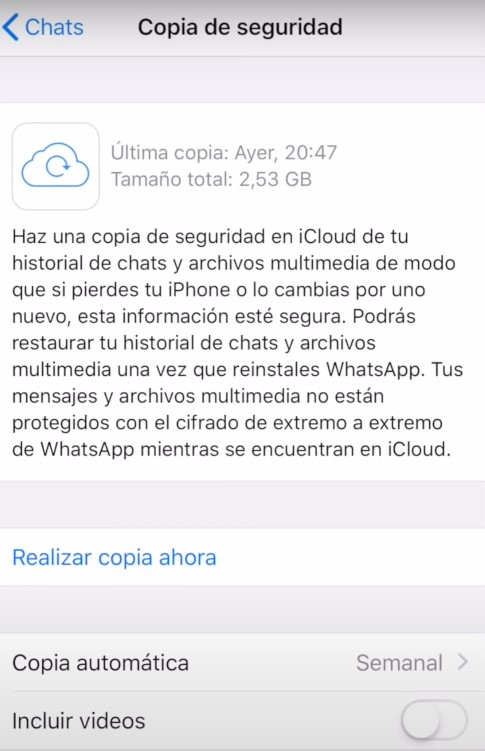 Aprende a recuperar los mensajes de WhatsApp eliminados en tu iPhone 3